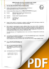 ATEX-Baumusterprüfungbescheinigung Ex i