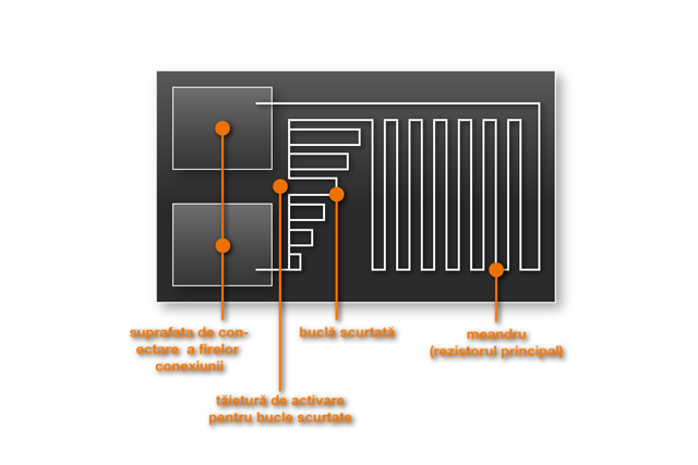 Fig. 5 construcția termorezistenței