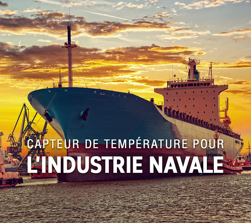 Capteur de température pour l'industrie navale