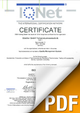 IQ-Net sertifikası